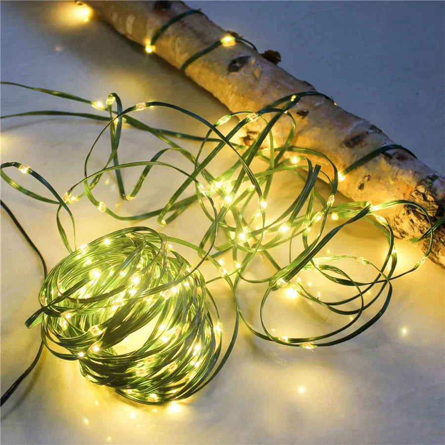 VerdeLicht Vanntett LED Garland – Utendørsbelysning for Hage og Terrasse | Skanto