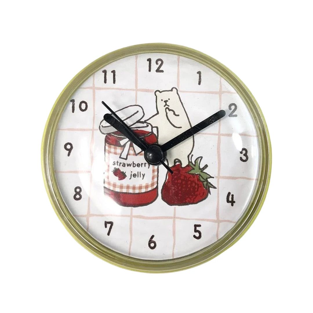 WaterProofClock – Kompakt Sugekopp Klokke for Bad Skanto