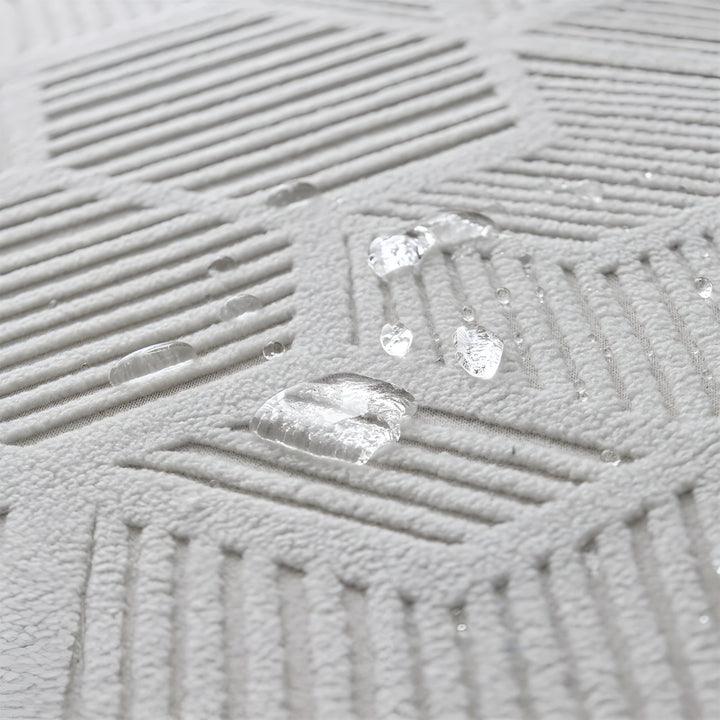 Jacquard sofabukser med geometrisk patruljemønster - mykt og dyreprint | Ideell for beskyttelse og koselige oppholdsrom