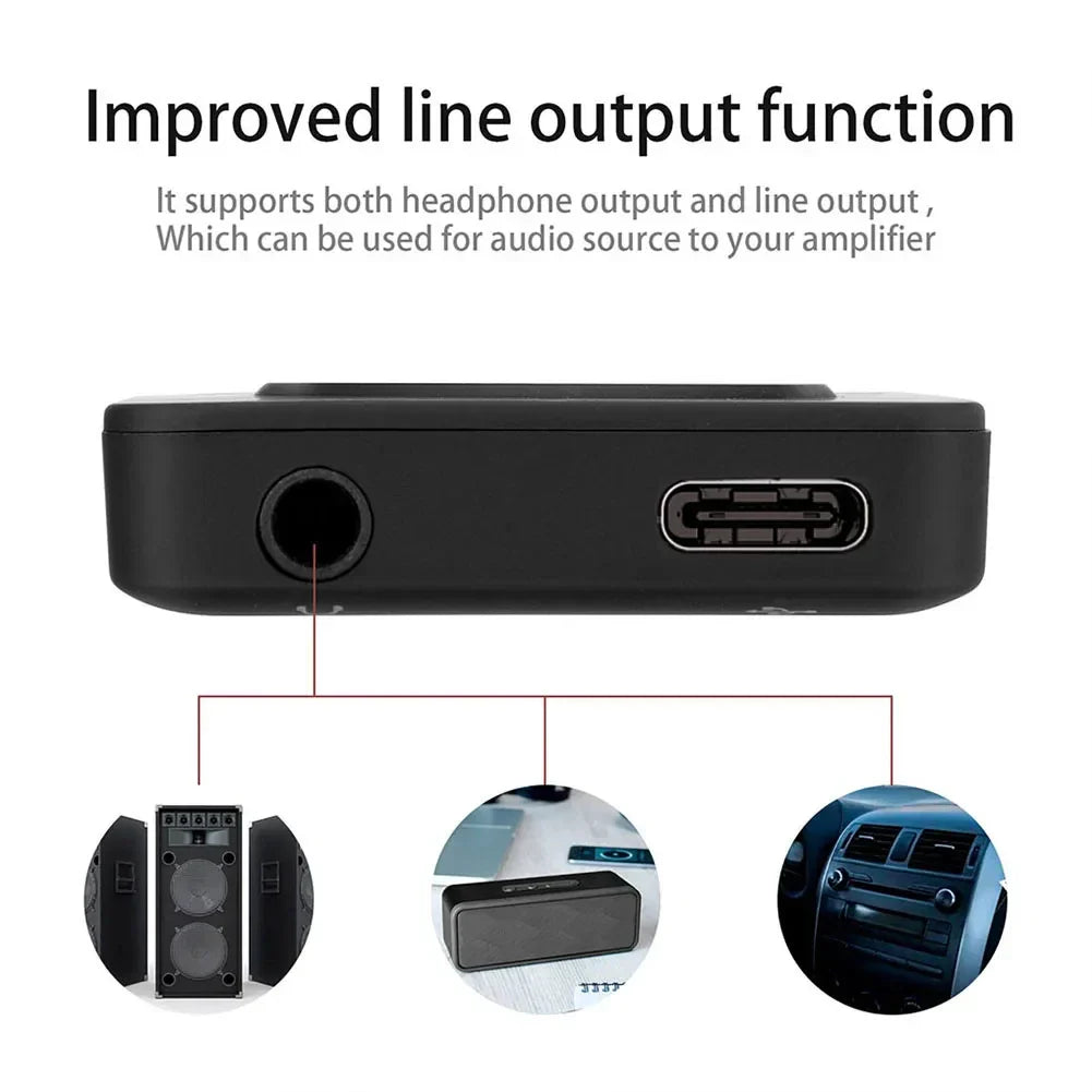 MP3-spiller – Kabelloser HiFi-Audio med Bluetooth og multifunksjonaler Medienunterstützung