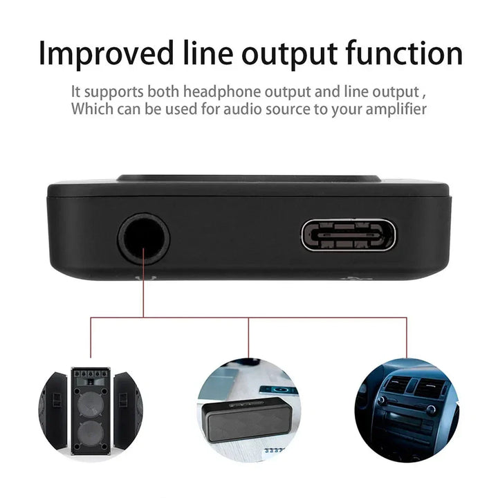 MP3-spiller – Kabelloser HiFi-Audio med Bluetooth og multifunksjonaler Medienunterstützung