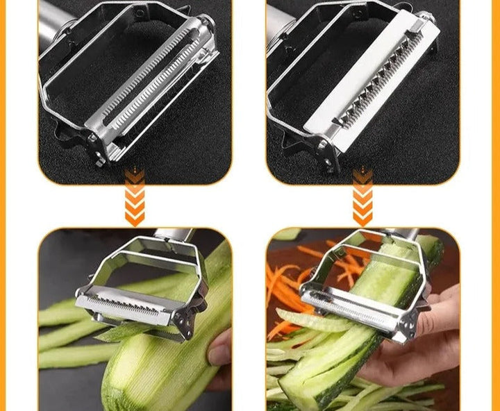 Grønnsaksskreller Rustfritt Stål Ergonomisk Rustebestandig | Skanto