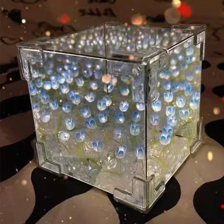 3D Tulip DIY Skantoomster Cube Nattlampe | Skanto