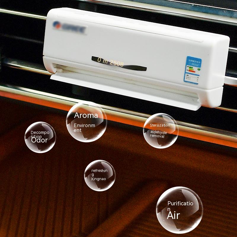 Skanto | Mini Solenergi AC Bil Aromaterapi Dekor