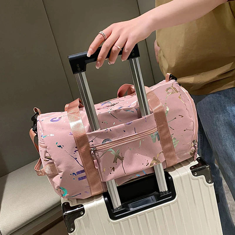 Skanto | FlexiZen Sport Bag med Sko Kompartment og Stilrent Design – Vannavstøtende