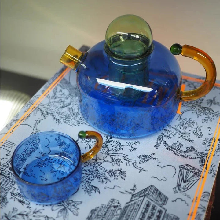 Skanto | Vintage Fargerik Glass Teapot