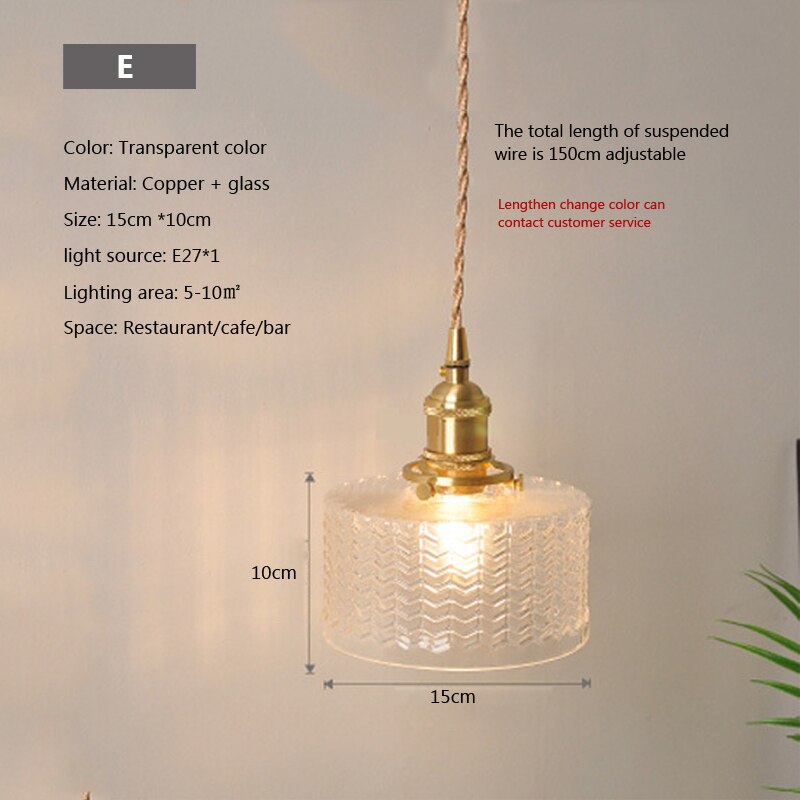 Skanto | Nordisk Brilliance Gjennomsiktig Glass Pendellampe