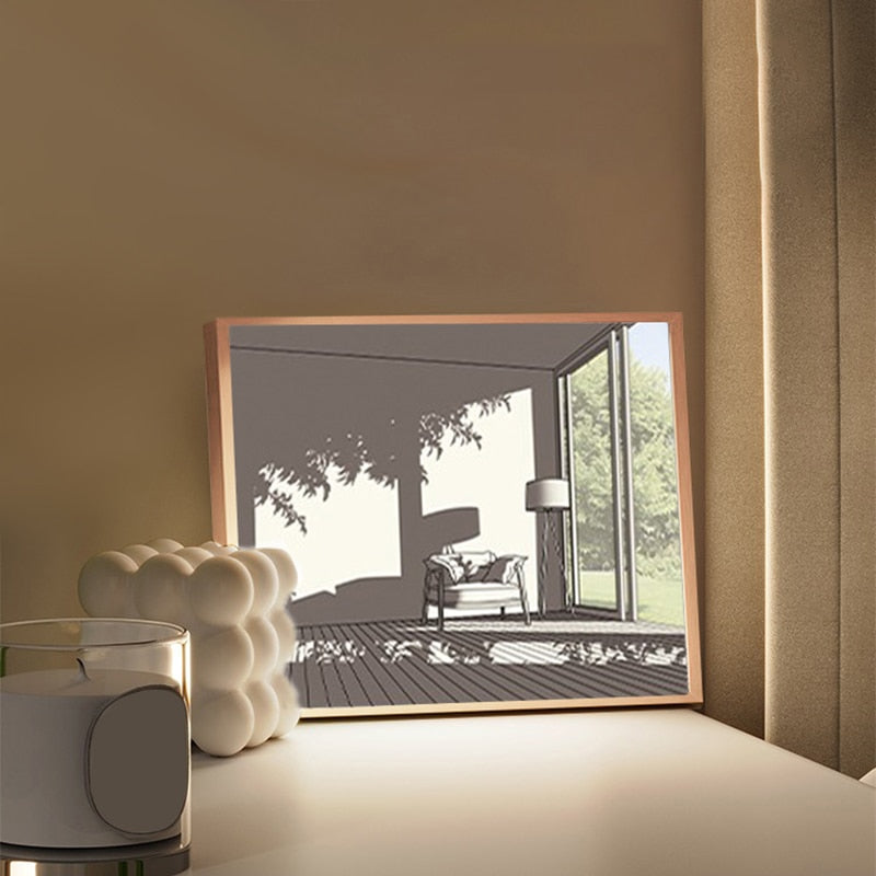 Skanto | 2D Maleri Kunst Lumina Kreativ LED Lampe