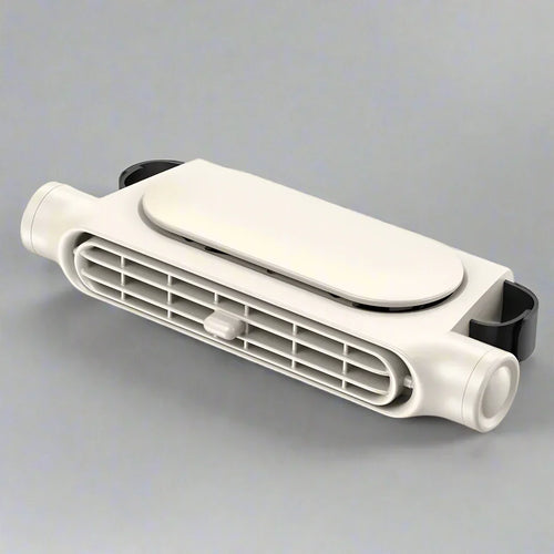 Skanto | Zara Bilhodevifte – USB Kompakt Ventilasjonsystem for Baksete med 3 Hastigheter