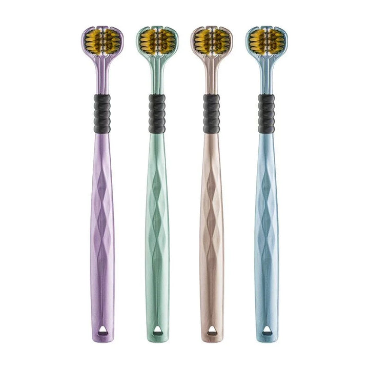 Skanto | Glitrende Triple-Head Tannbørste