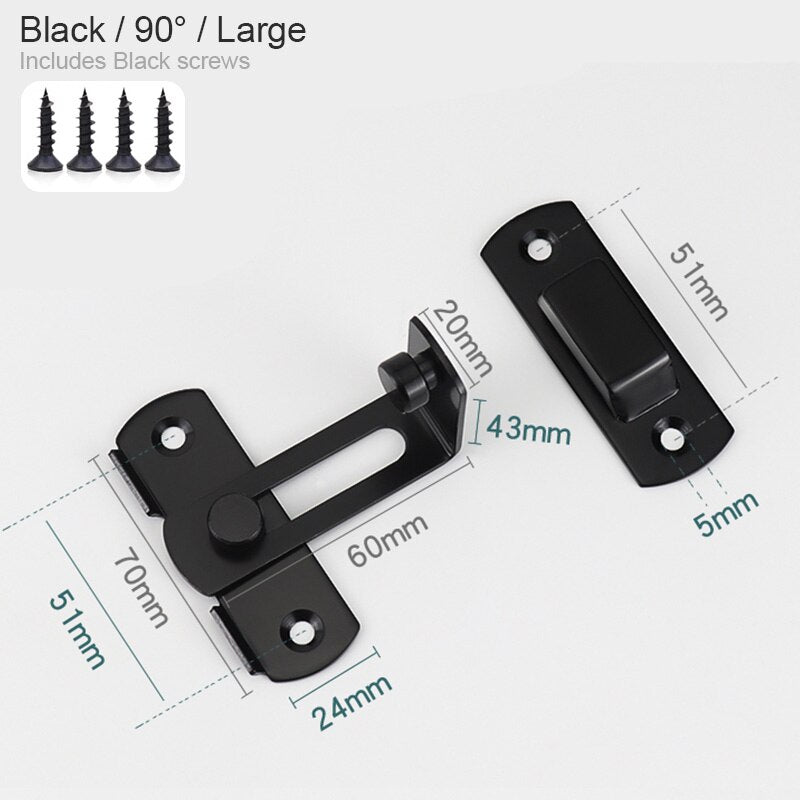 Skanto | Glidende Enkel Skap Lås