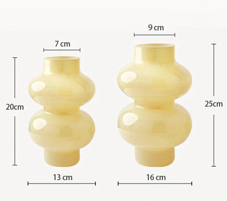 Skanto | Chubby 2-trinns glassvase