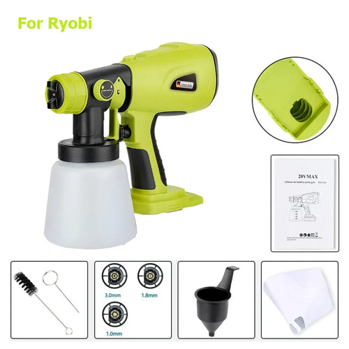 Skanto | ProFinish - Spray Gun for Makita/Bosch/Dewalt/Milwaukee/Ryobi