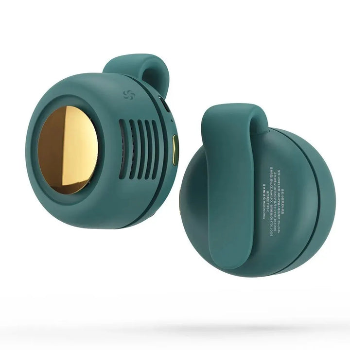 Whirlwind Leafless Fan – Portable USB Charging Mini Fan with Button Design, Silent for Home and Outdoor Travel | Skanto