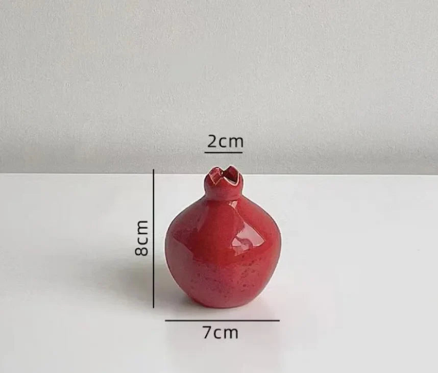 Keramisk Granateple Vase | Skanto