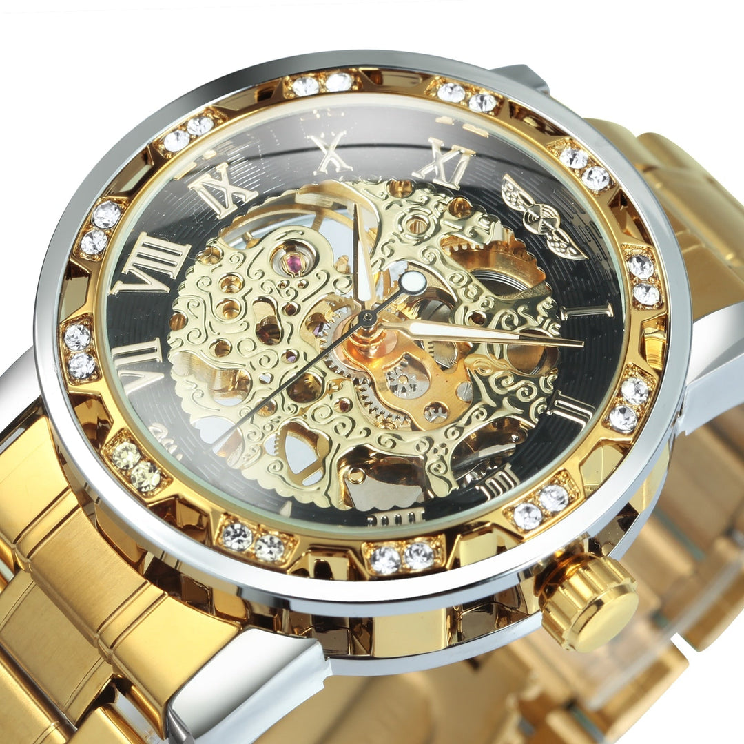 Skanto | Luminescent Mekanisk Titan Skeleton Klokke