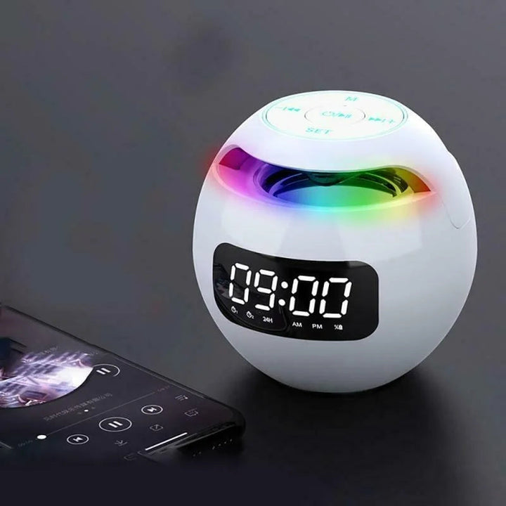 Skanto | Bluetooth Vekkerklokke med LED Lysanimasjon