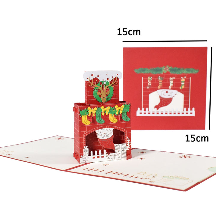 Skanto | 3D Pop-Up Glade Julegavekort