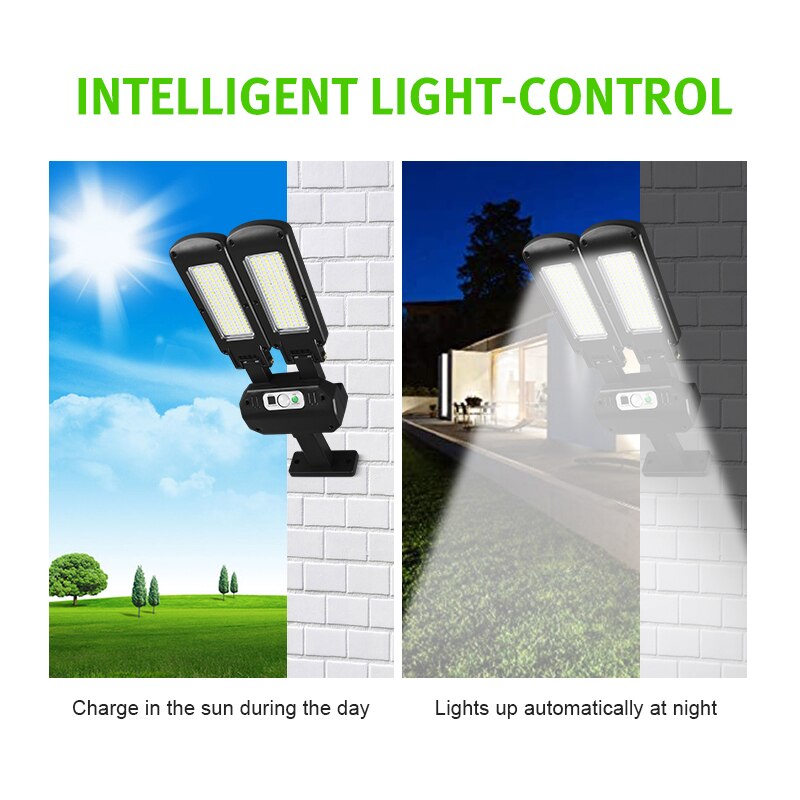 Skanto | Solcelledrevet Smart Vanntett Bevegelsessensor Lampe