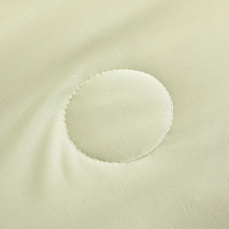 Air Condition Sommer Komforter — Ren Farge Is Silke Kjøleteppe, Lett & Glatt Twin/King Størrelse Quilt | Skanto