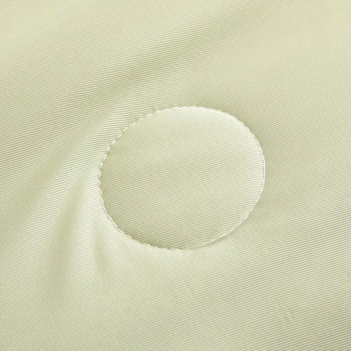 Air Condition Sommer Komforter — Ren Farge Is Silke Kjøleteppe, Lett & Glatt Twin/King Størrelse Quilt | Skanto