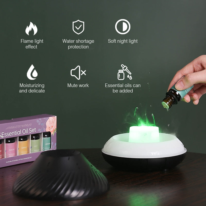 Skanto | Luminøse Vulkan USB Luftfukterlampe