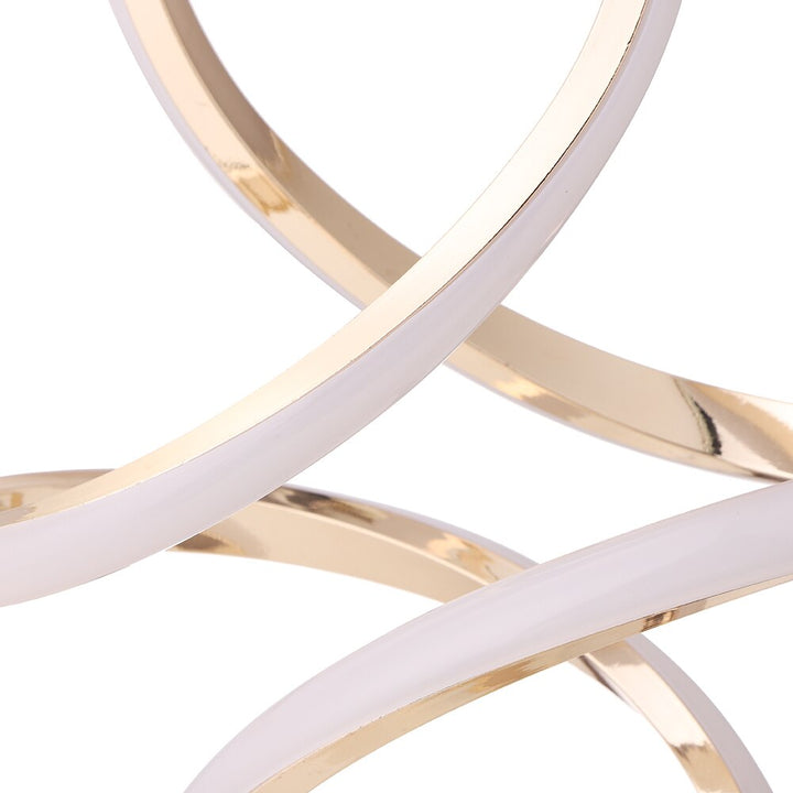 Skanto | InfinityGlow – LED Spiral Bordlampe med Uendelig Design