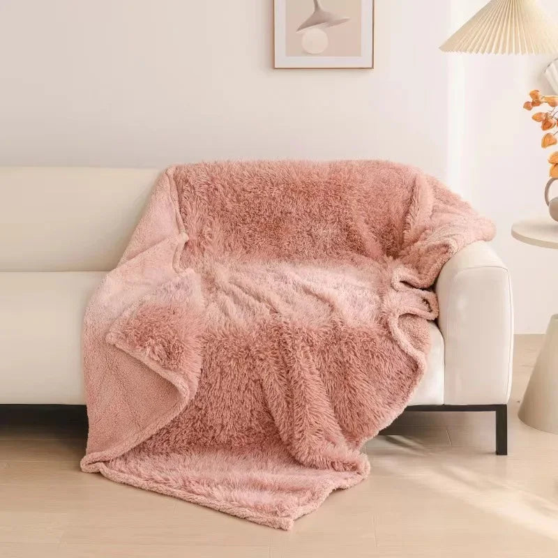 Skanto | Luksuriøs Koseserviett | Vanntett & Varm | Mikrofiber | For Par, Sofa & Soverom