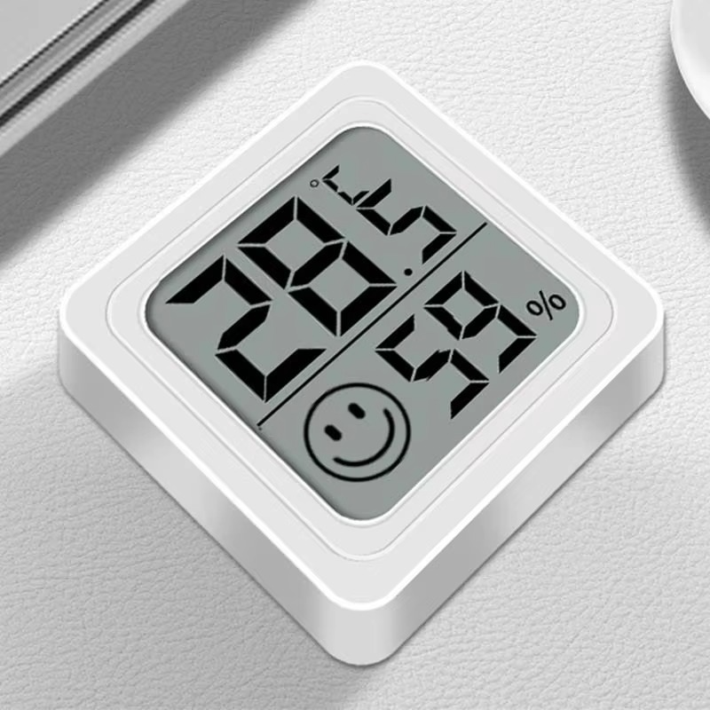 Skanto | Innendørs LCD Digital Termometer og Hygrometer med Temperatur- og Luftfuktighetsensor