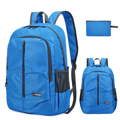 Skanto | Trekparo Sammenleggbar Rygsekk | 30L Ultralett & Vanntett | For Fotturer, Camping & Reiser | Unisex Dagsekk