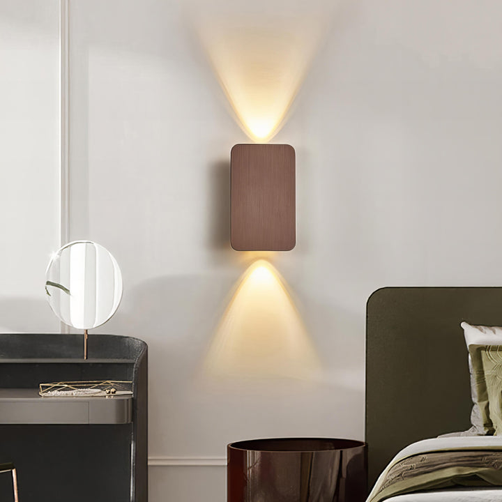 Skanto | Vegglampe Moderne Metall Rektangulær LED Innendørs