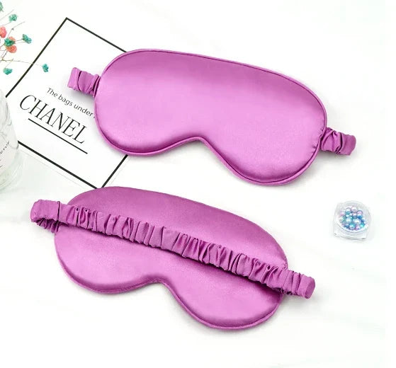 Douce Nuit – Luksuriøs Silke Søvnmaske for Ultimat Hvile Skanto