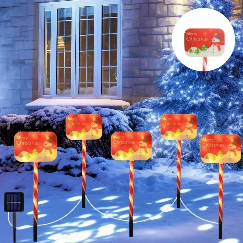 Skanto | SnowGlow – Værbestandige Hagebelysning for Juledekorasjon