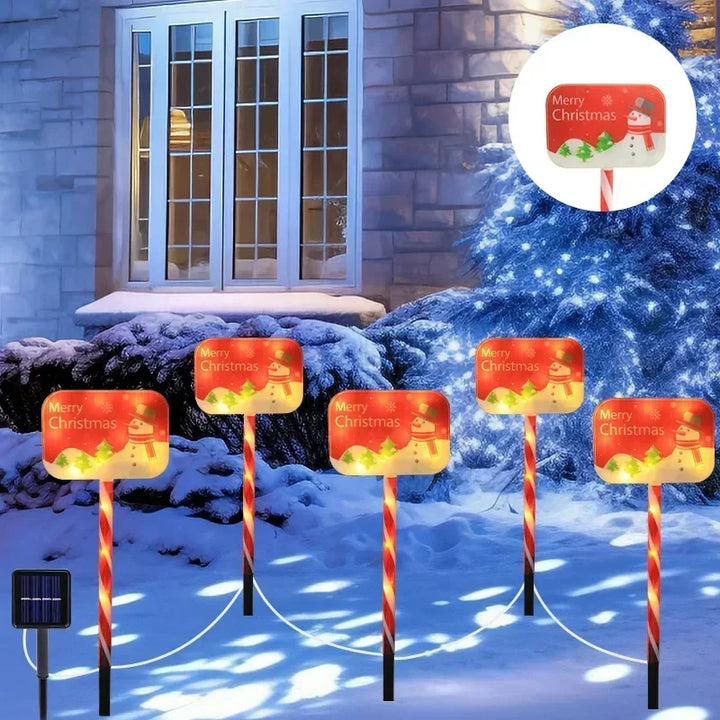 Skanto | SnowGlow – Værbestandige Hagebelysning for Juledekorasjon