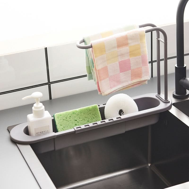 Skanto | Vask Organiser med Dryppbrett – Benkplass Oppbevaring