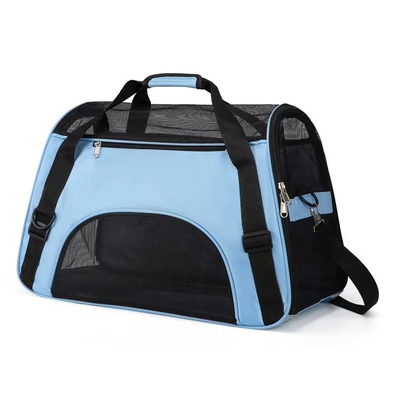 Skanto | Myk sided pet carrier with breathable mesh for small dogs and cats