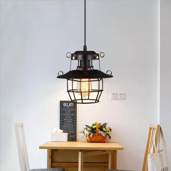 Skanto | Norah Retro-Industriell Pendellampe