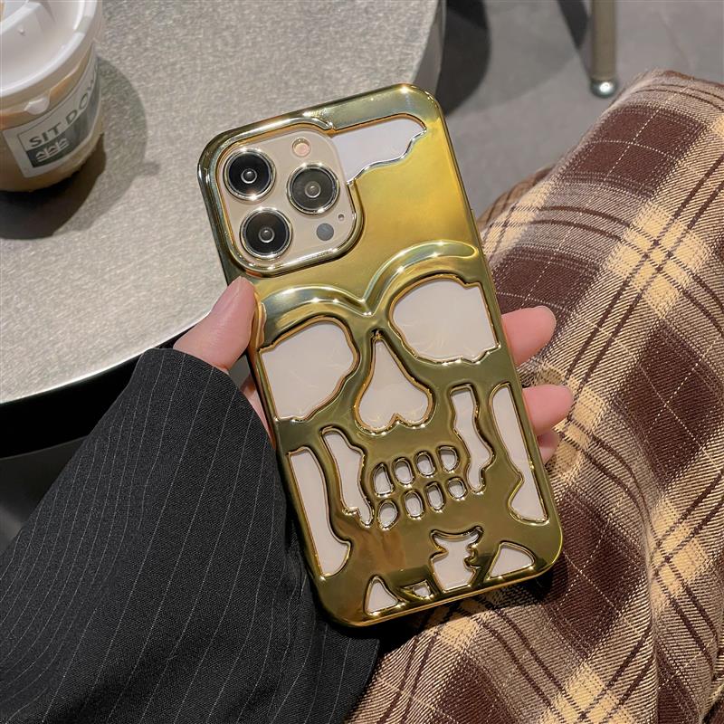 Skanto | Gothic Midnight Skull Telefonveske