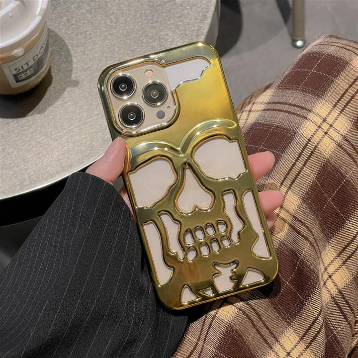 Skanto | Gothic Midnight Skull Telefonveske