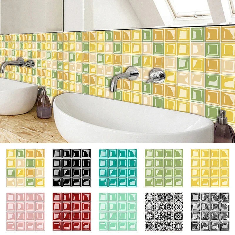DecoMosaic 3D Mosaikkveggflisetiketter Skanto
