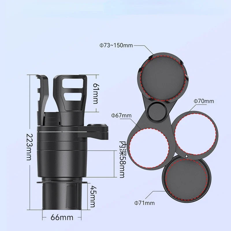 Skanto | 4 I 1 Justerbar Bilkoppholder