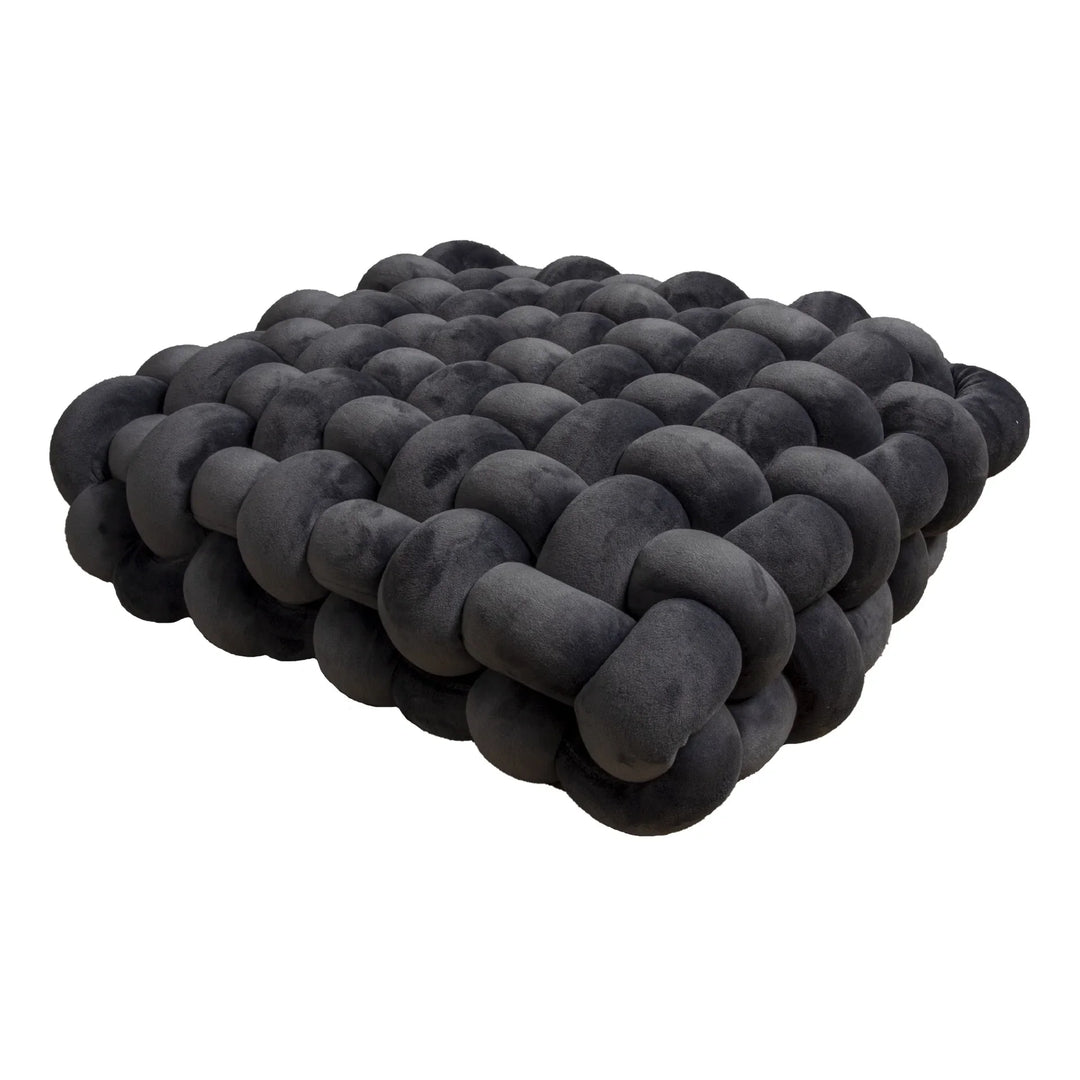 Chunky Woven Knot Cushion | Skanto