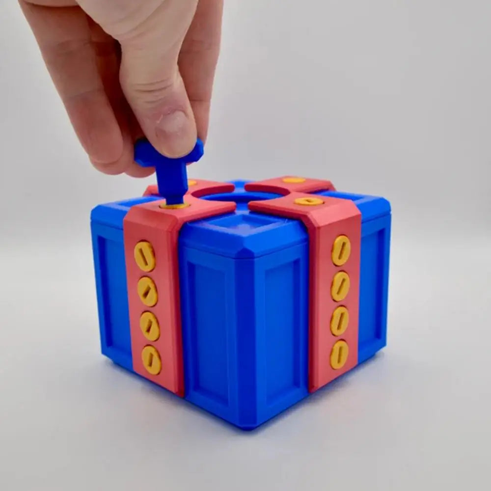 Skanto | 3D trykt prank skrue gaveeske