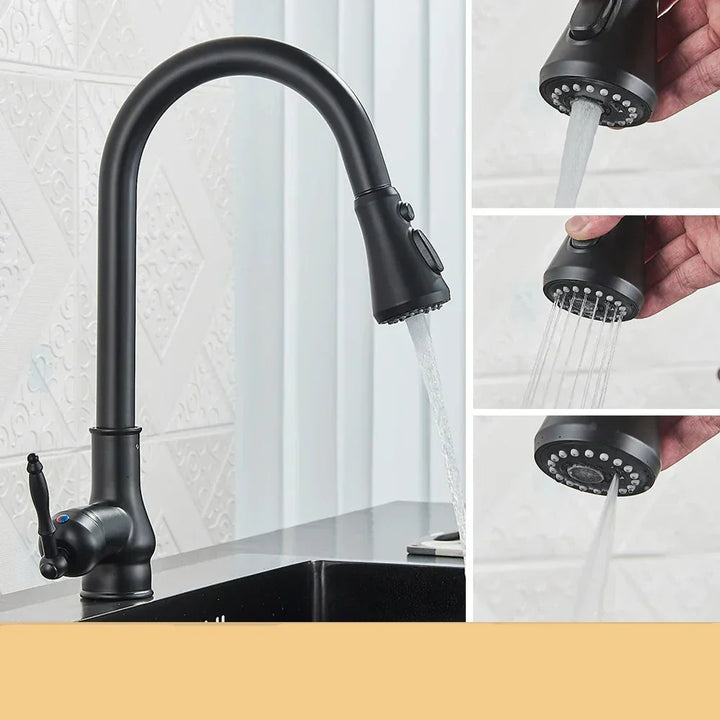 Skanto | Vintagetap – Antikk Kjøkkenkran i Messing
