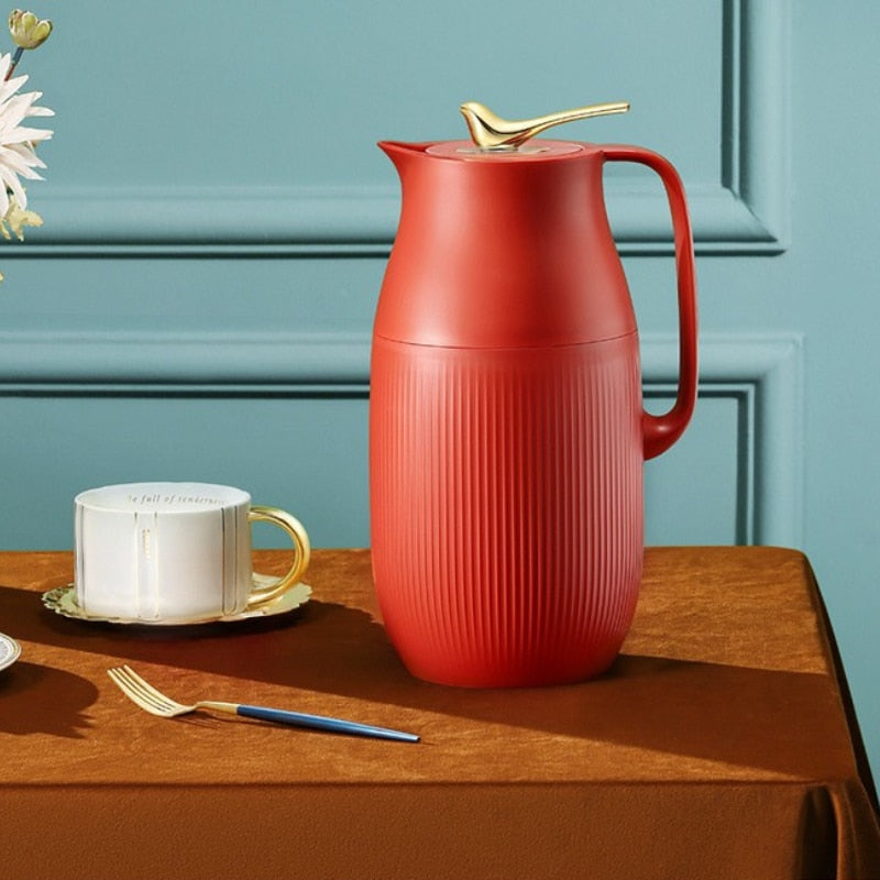 Skanto | ThermoMax | Stor Minimalistisk Isolert Rustfritt Stål Flaske – Dobbelvegget Termoflaske