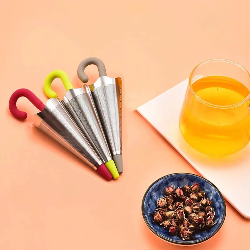 Skanto | Paraply Rustfritt Stål Te-infuser