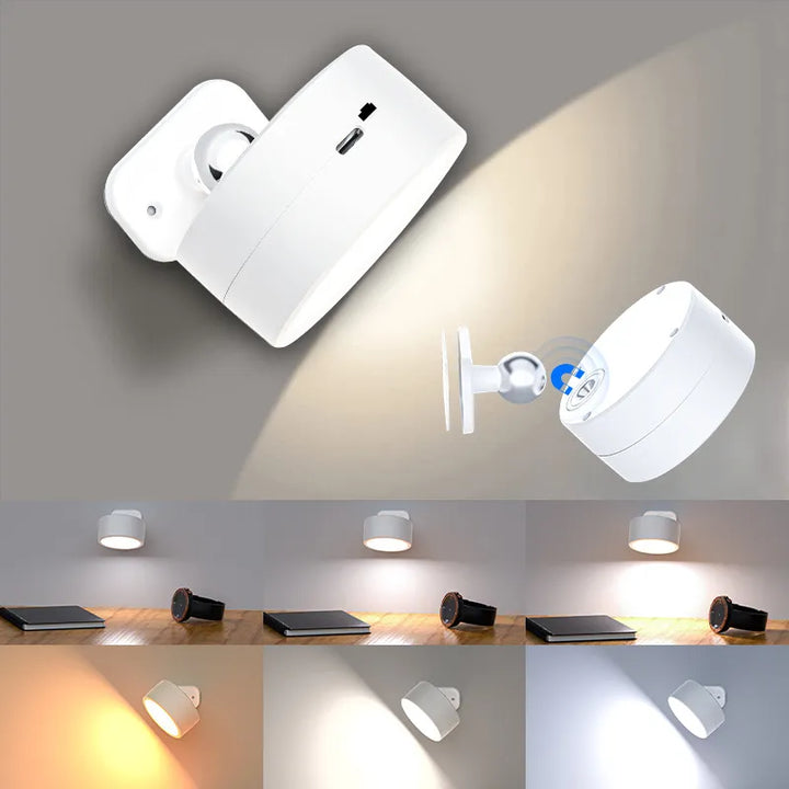 Skanto | USB Magnetisk Berøring og Fjernkontroll Spotlight