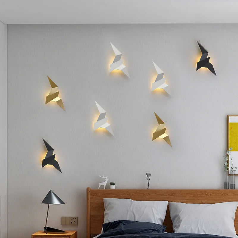 NordicLume - Stillegående LED Vegglampe for Soverom Skanto
