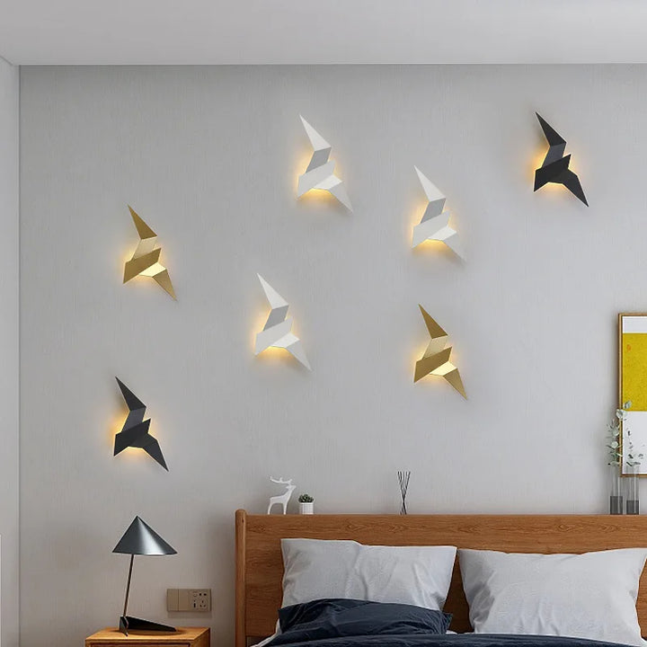 NordicLume - Stillegående LED Vegglampe for Soverom Skanto