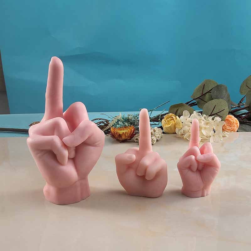 Skanto | Midt Finger Håndgester Kunstnerisk Lys DIY Former